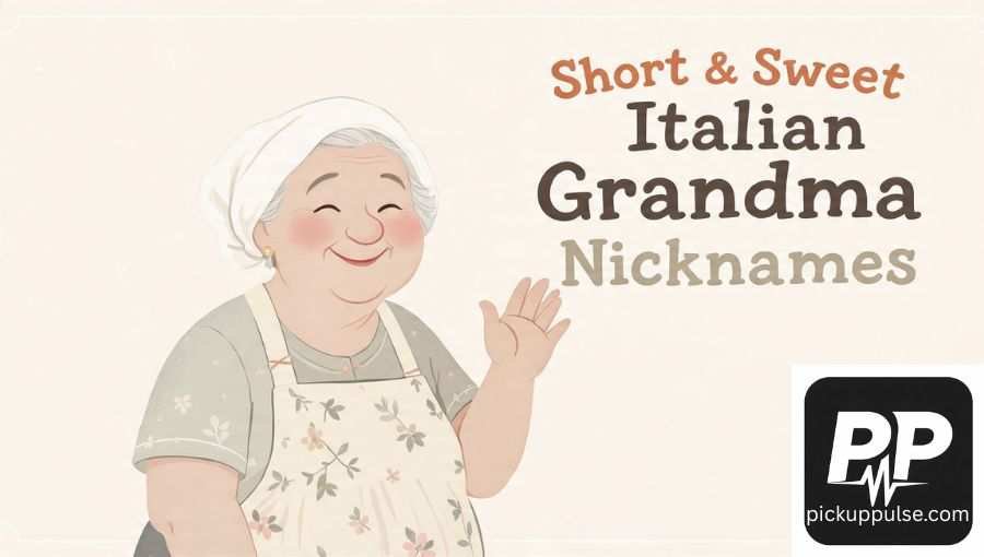Italian Grandma Nicknames