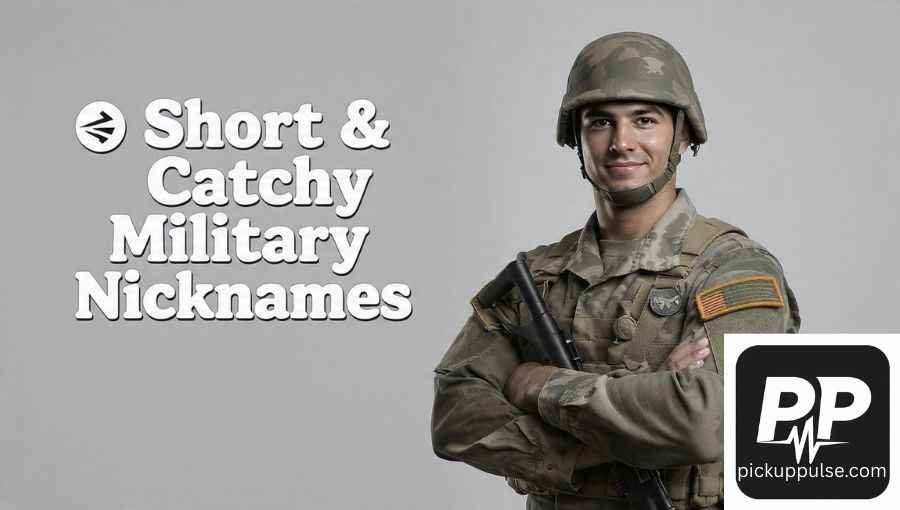 Cool Military Nicknames