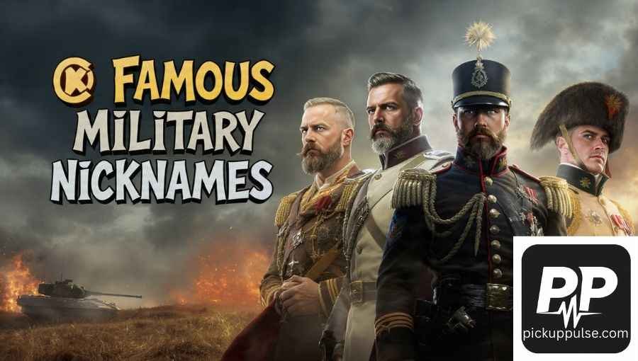 Cool Military Nicknames