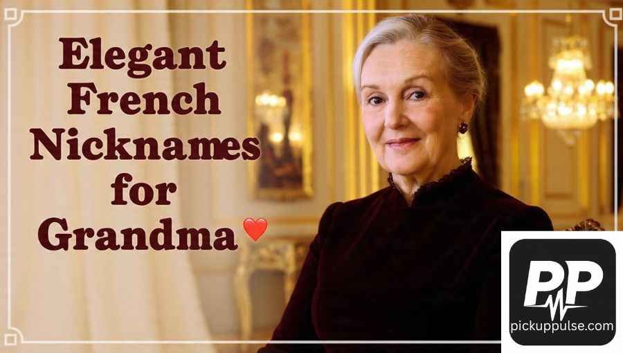 Nicknames for Grandma in French