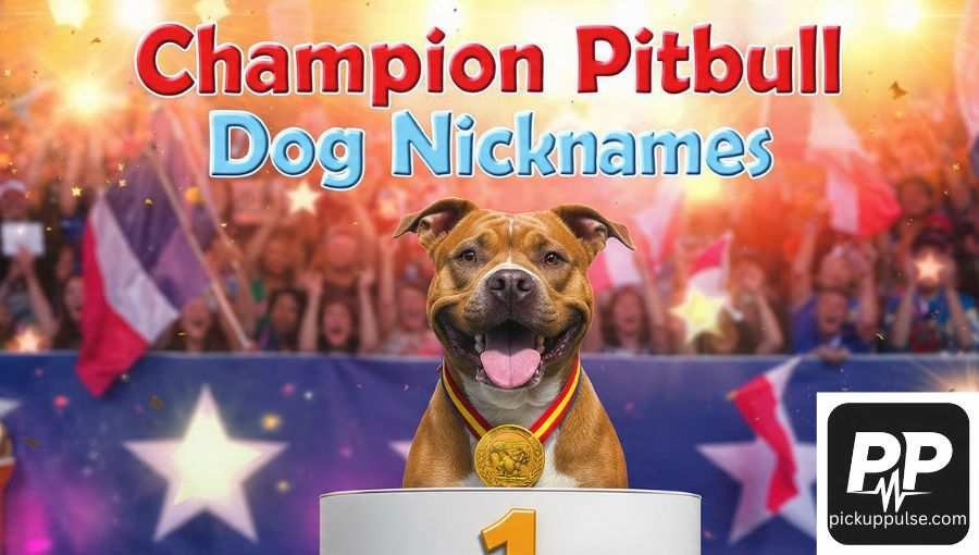 Pitbull Dog Nicknames