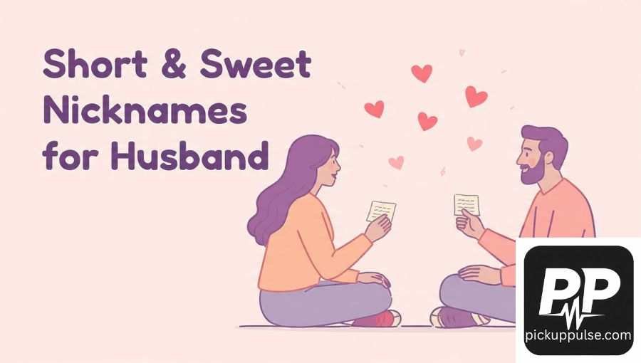 Nicknames for Husband