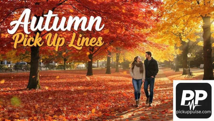 Autumn Pick Up Lines