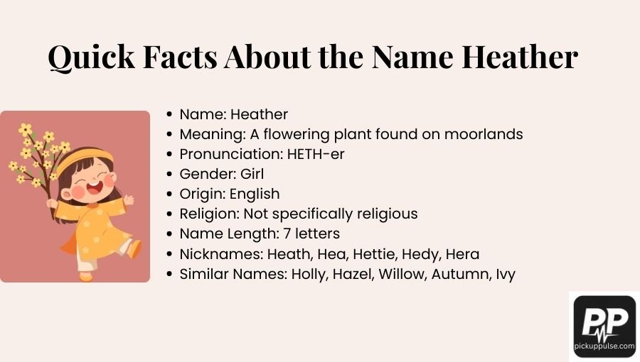 Heather Name Meaning