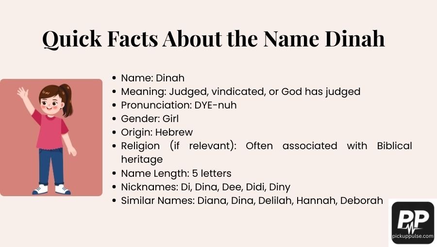 Dinah Name Meaning