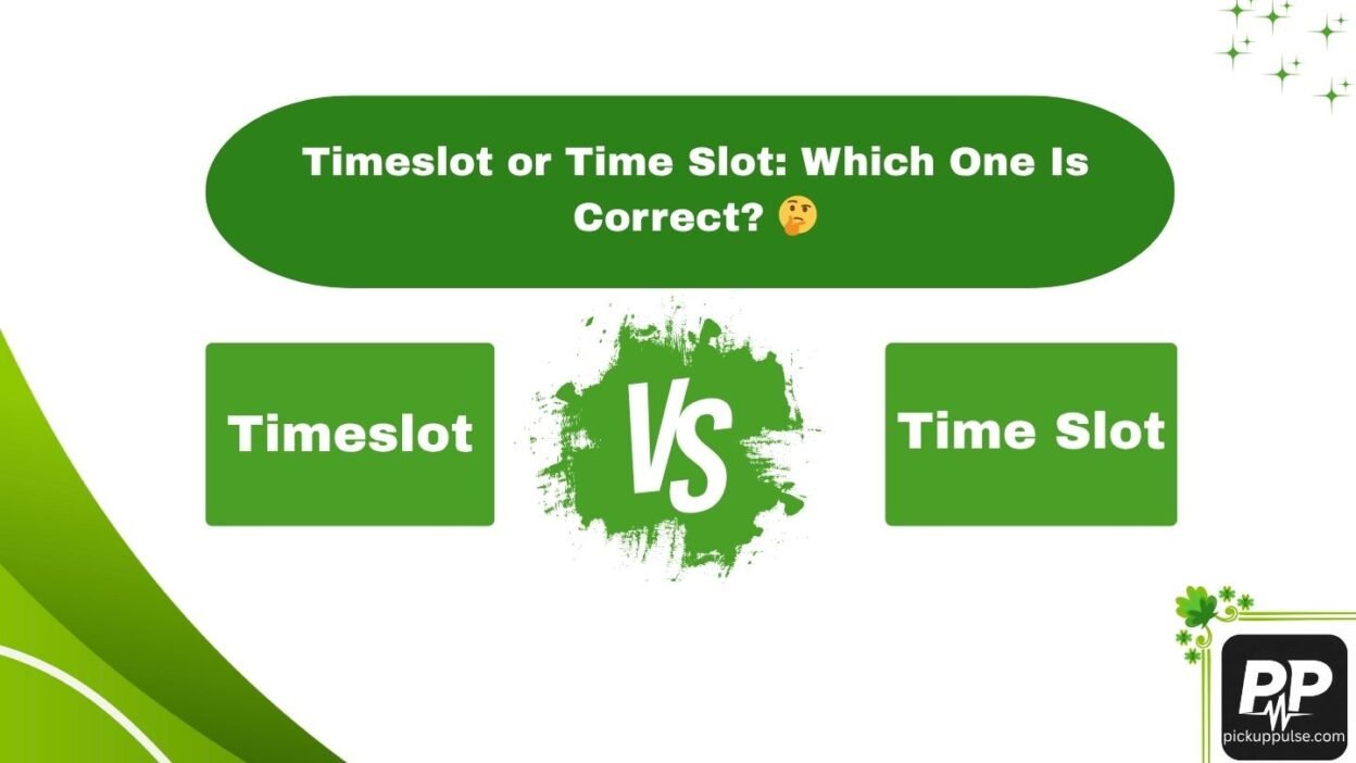 Timeslot or Time Slot
