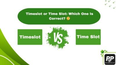 Timeslot or Time Slot