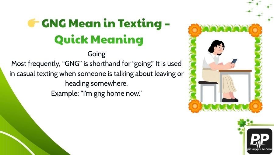 What Does GNG Mean in Texting