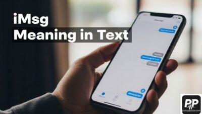 iMsg Meaning in Text