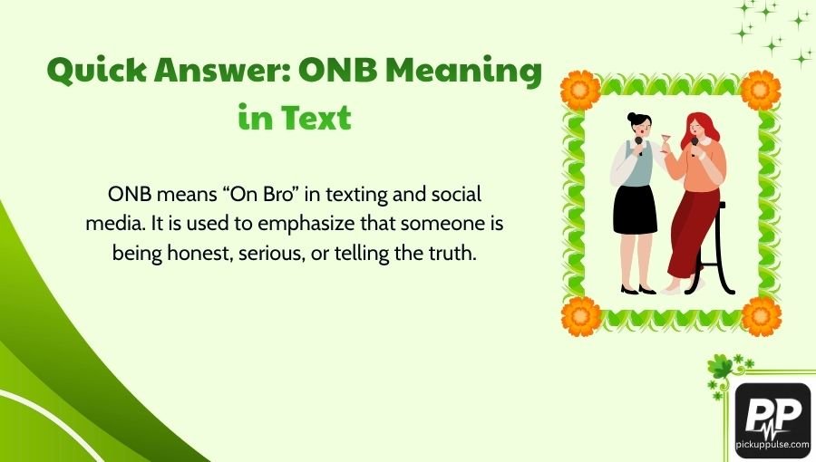ONB Meaning in Text