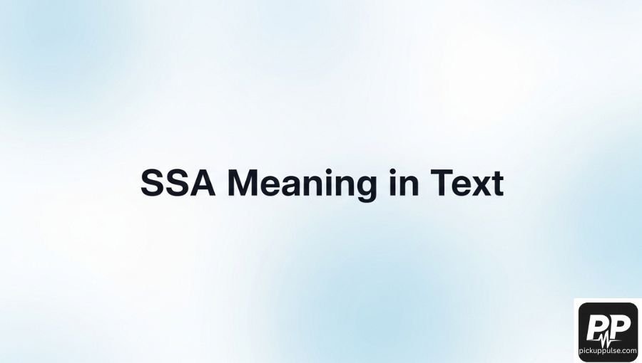 SSA Meaning in Text