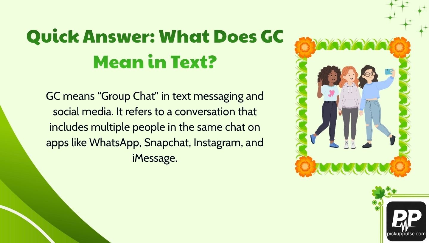 What Does GC Mean in Text