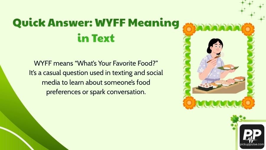 WYFF Meaning in Text