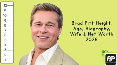 Brad Pitt Height