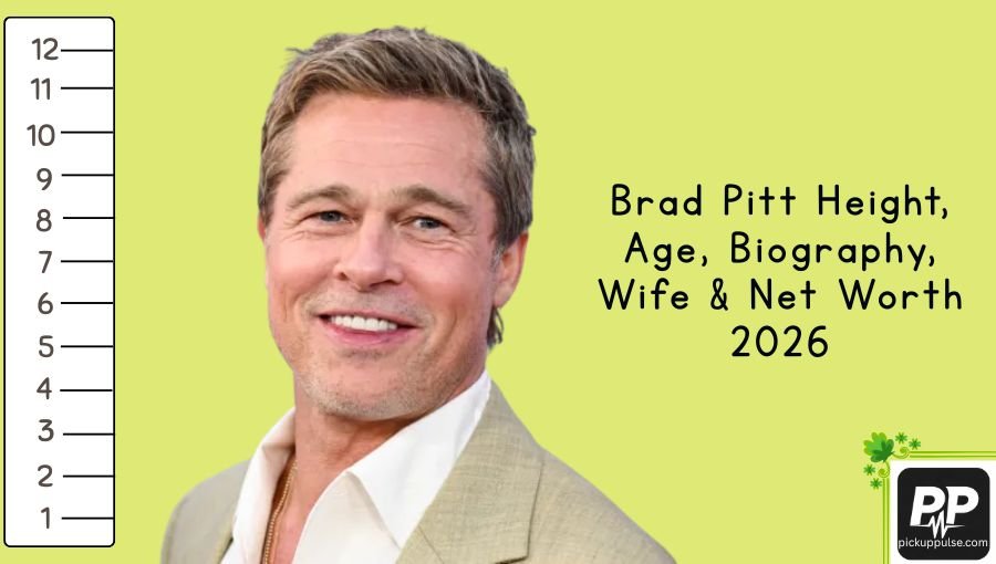 Brad Pitt Height