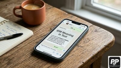 IDM Meaning in Text