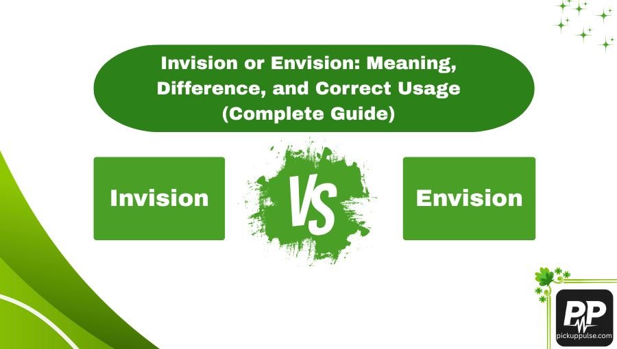 Invision or Envision