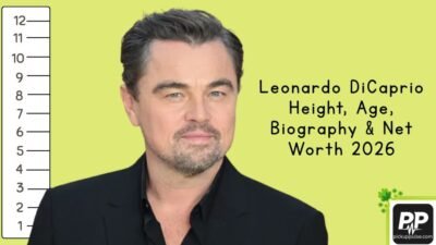 Leonardo DiCaprio Height