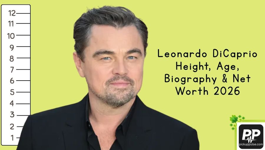 Leonardo DiCaprio Height