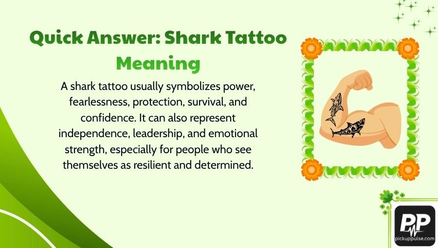 Shark Tattoo Meaning