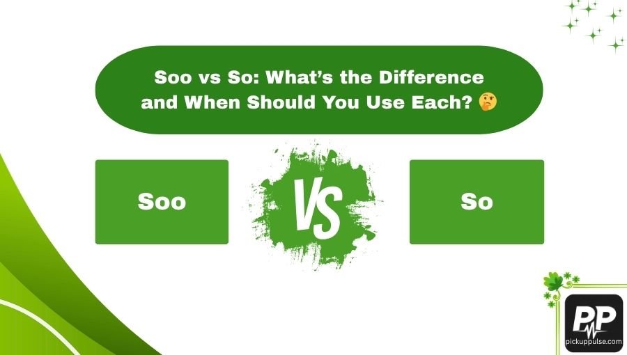 Soo vs So
