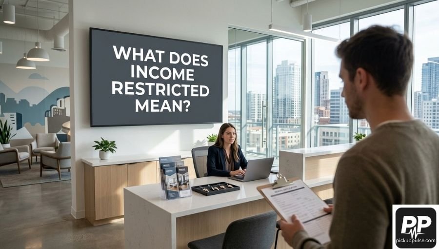 What Does Income Restricted Mean