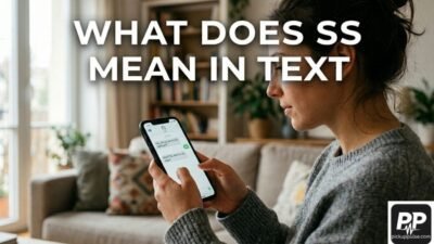 What Does SS Mean in Text