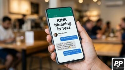 IONK Meaning in Text
