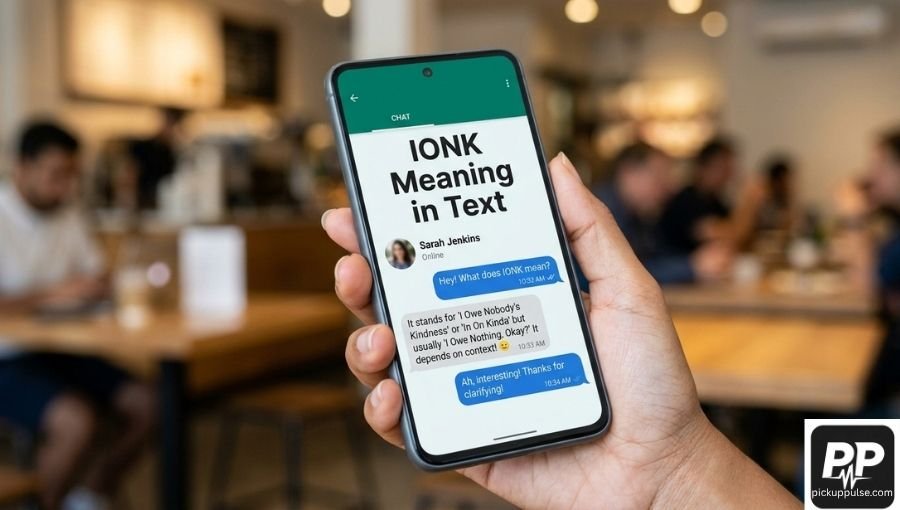 IONK Meaning in Text