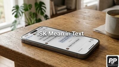 ISK Meaning in Text